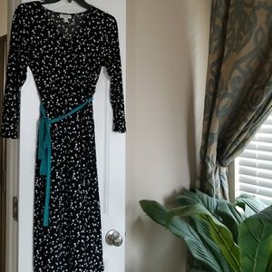 Flattering maternity dress